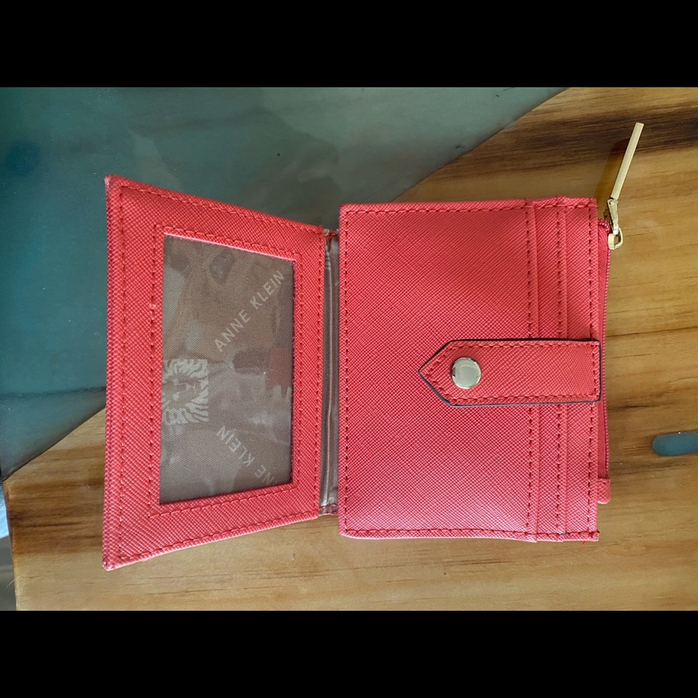 Pink Anne Klein wallet